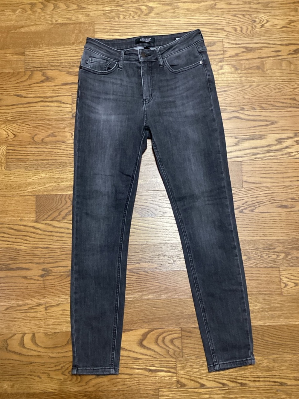 Judy Blue faded black high rise skinny fit jeans Size 7/28